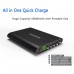Krisdonia 50000mAh Laptop Power Bank 5/9/12/16/19/20V Portable Laptop Battery Charger with QC3.0 USB-A Port &amp; 12V Type-C Port for Laptop, Tablet, Smartphone and More Devices